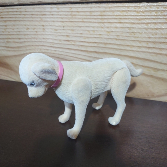 Barbie Doll Luv Me 3 Taffy Mom Dog Pink Collar Jointed Bobble Head replacement - Picture 3 of 8